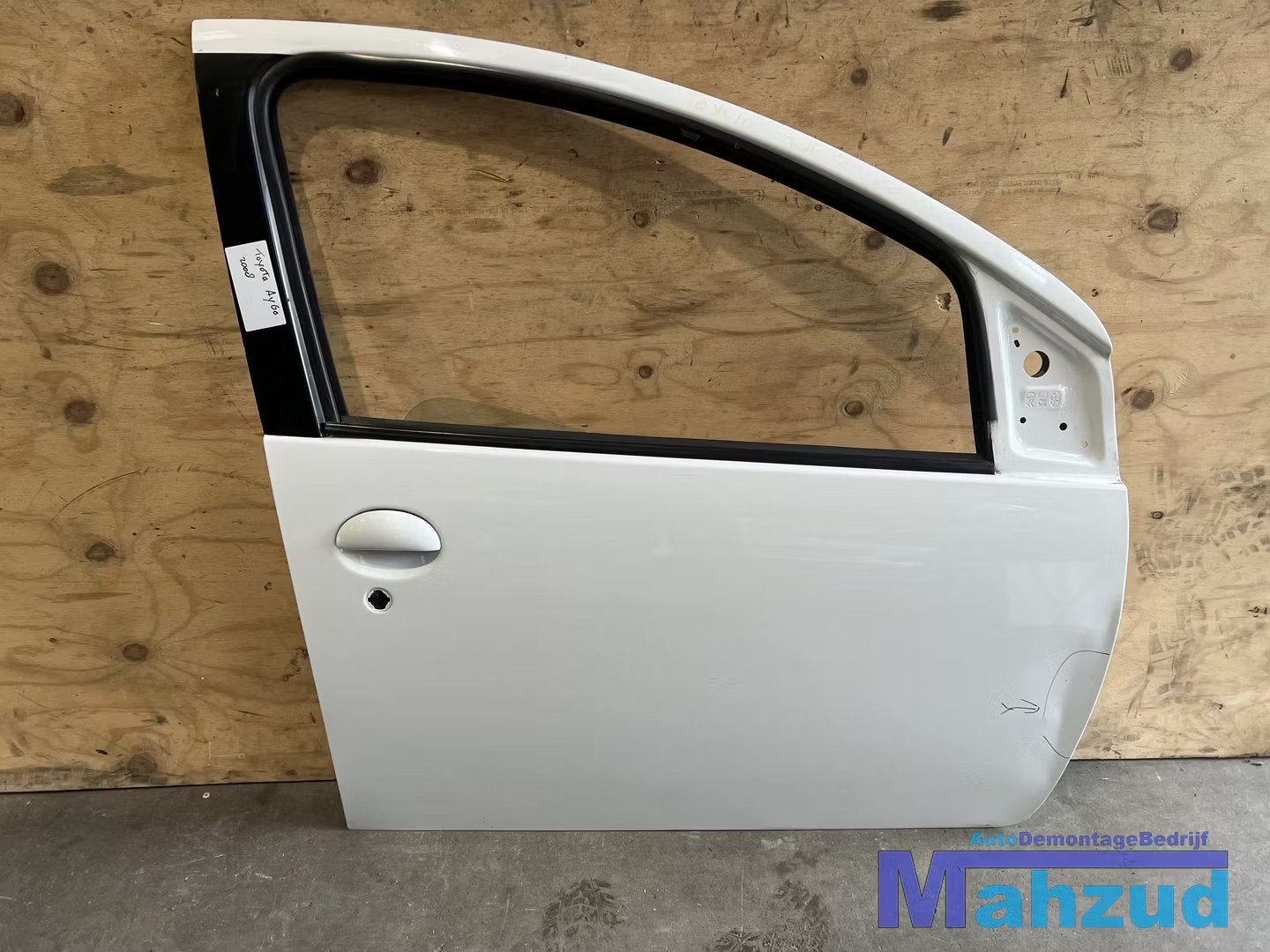 TOYOTA AYGO WIT Rechts voor deur portier 2005-2014, Auto-onderdelen, Info@toyota.co.jp, Gebruikt, Deur, Toyota Motor Corporation