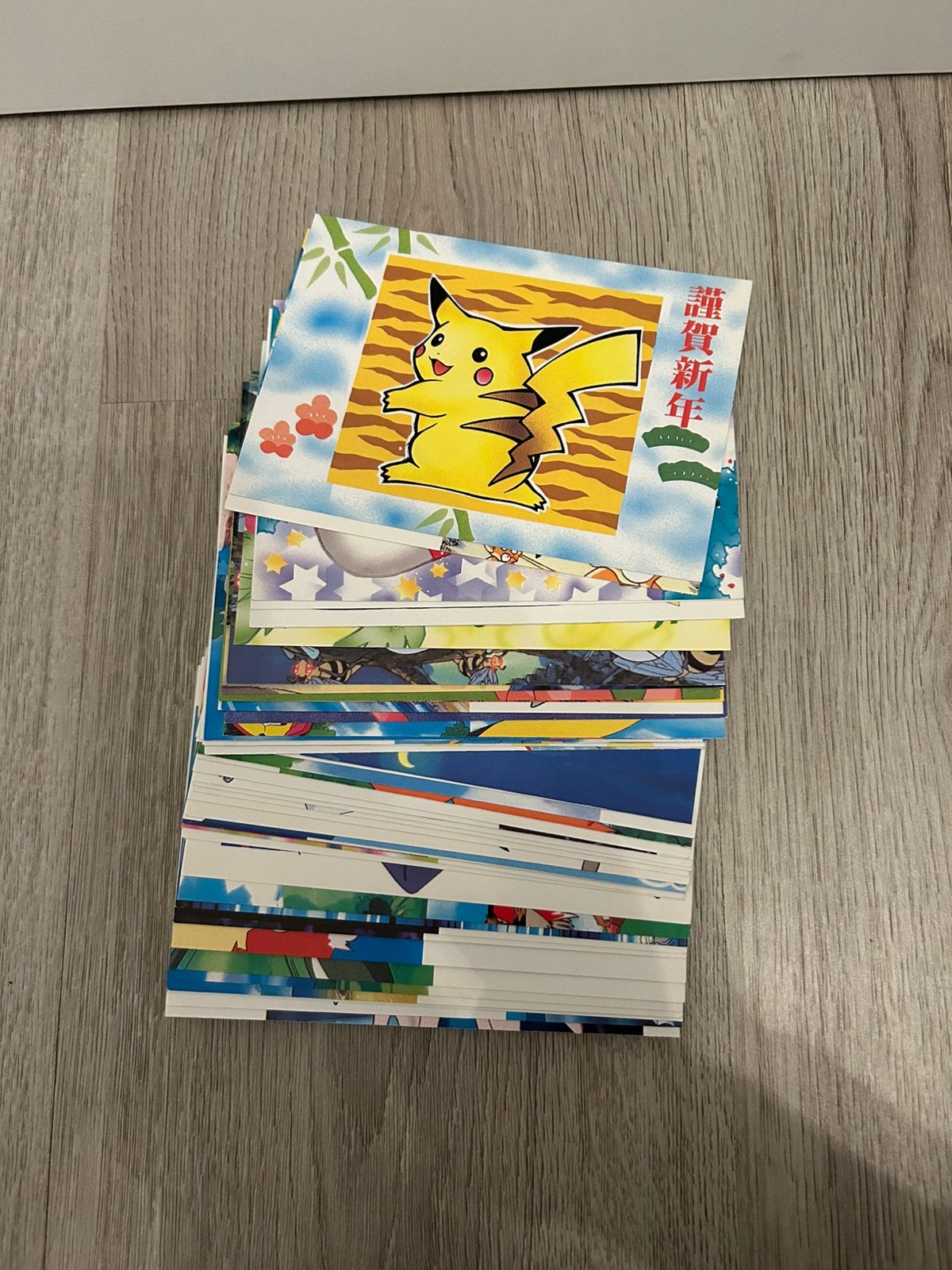 Official vintage pokemon pocket monsters ansichtkaarten 47x, Ophalen, Zo goed als nieuw