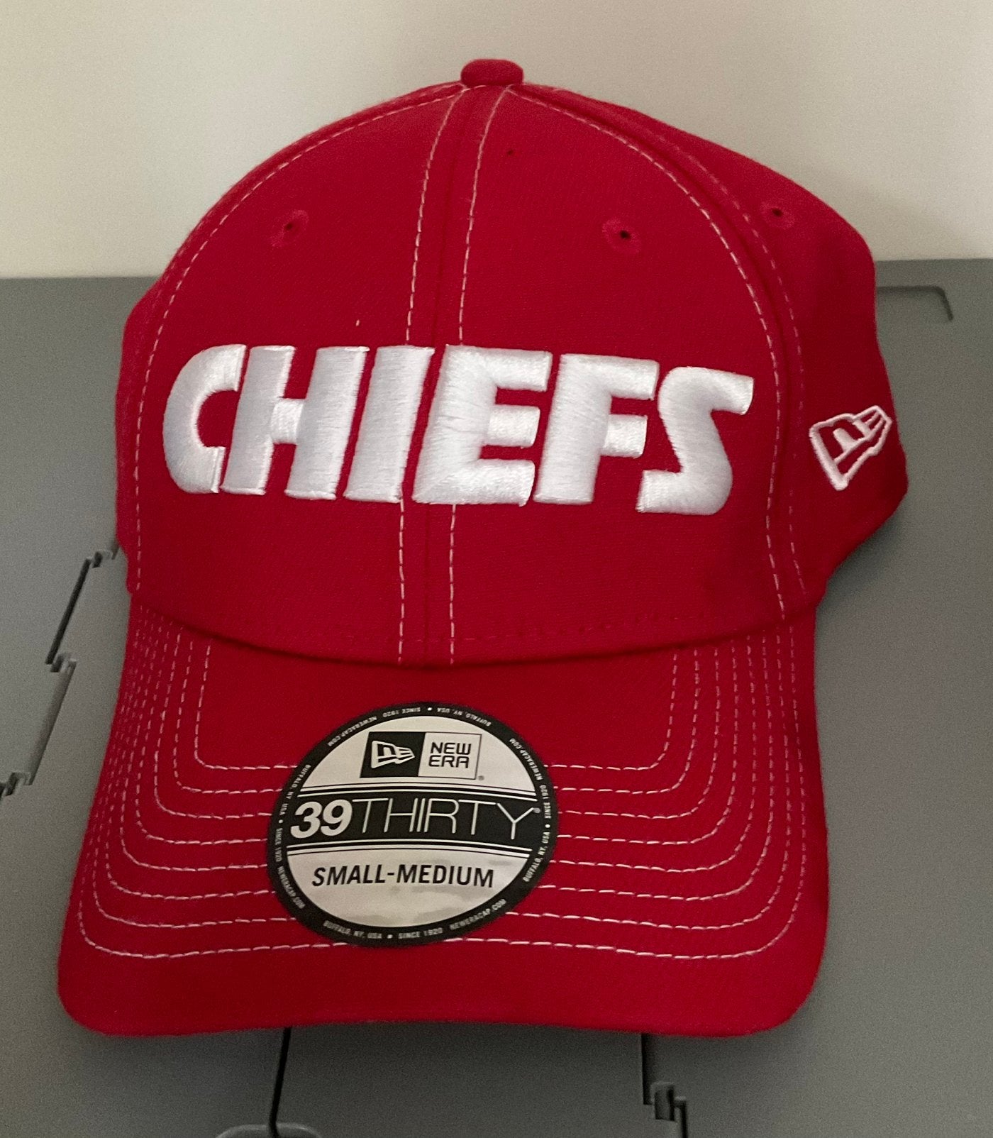 Kansas City Chiefs Baseball Cap, Ophalen, Nieuw, 57 cm (M, 7⅛ inch) of minder, Pet