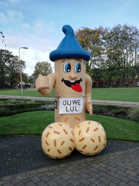 Abraham ouwe lul te huur, Ophalen, Zo goed als nieuw, Abraham of Sarah