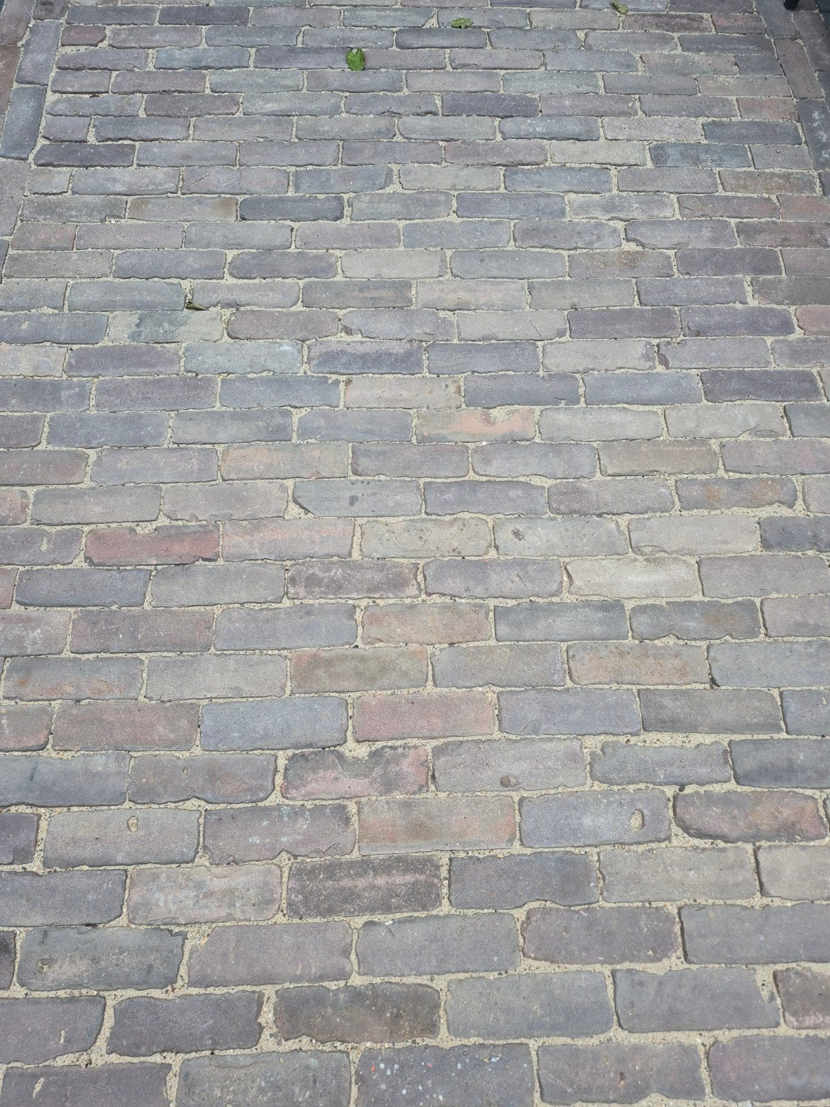 Hard gebakken 7 duimers straatklinkers - 2m², Tuin en Terras, Tegels en Klinkers, Ophalen of Verzenden