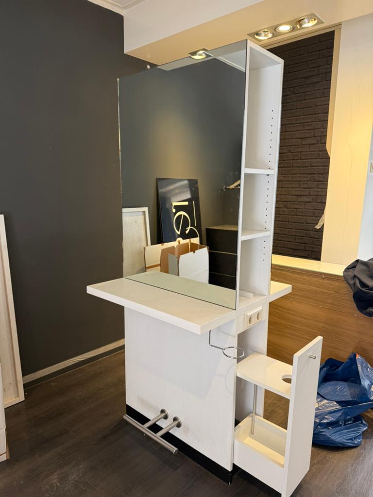 Kapsalon spiegel 3 stuks, Zakelijke goederen, Kantoor en Winkelinrichting | Winkel en Inventaris, Ophalen of Verzenden