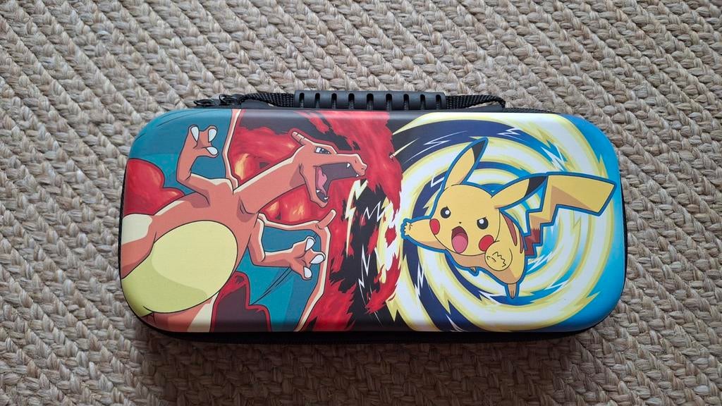 Opberg hoes Nintendo Switch Pokemon, Spelcomputers en Games, Ophalen of Verzenden, Zo goed als nieuw, Zonder controller, Switch Original