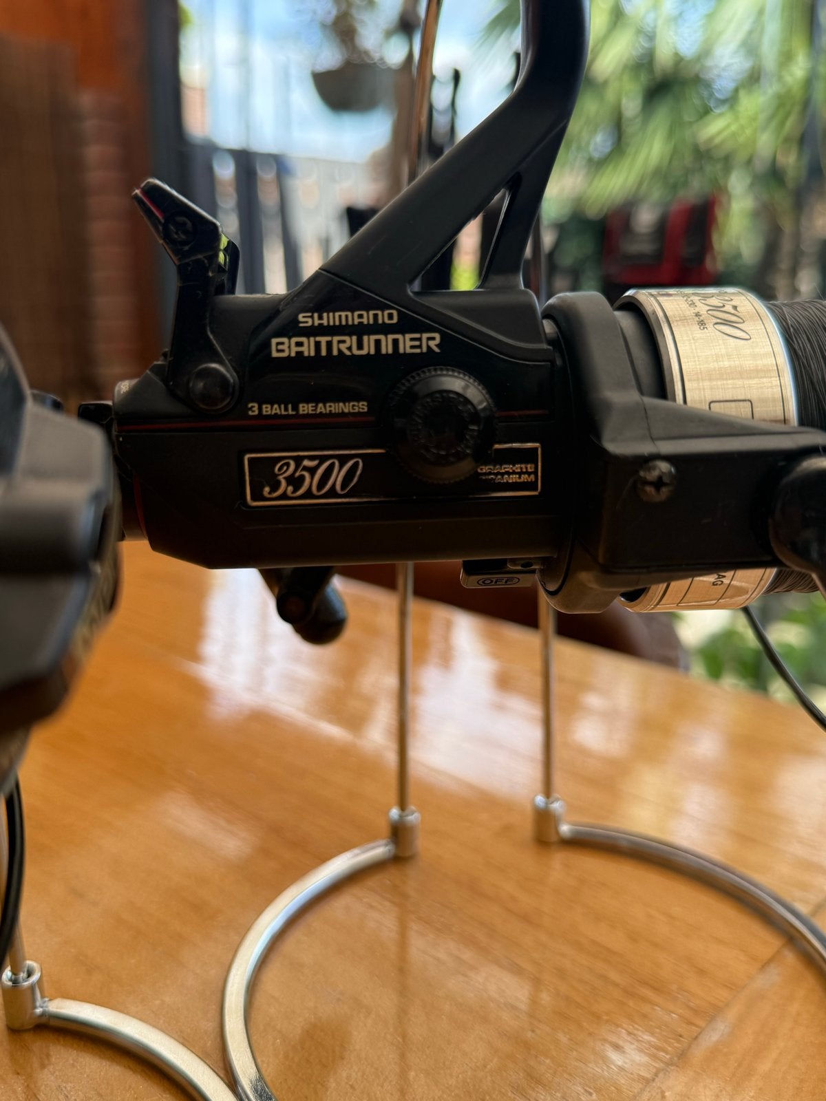 ‼️Shimano Baitrunner 3500 Vismolens (set van 2 stuks )‼️, Watersport en Boten, Ophalen of Verzenden, Gebruikt, Molen