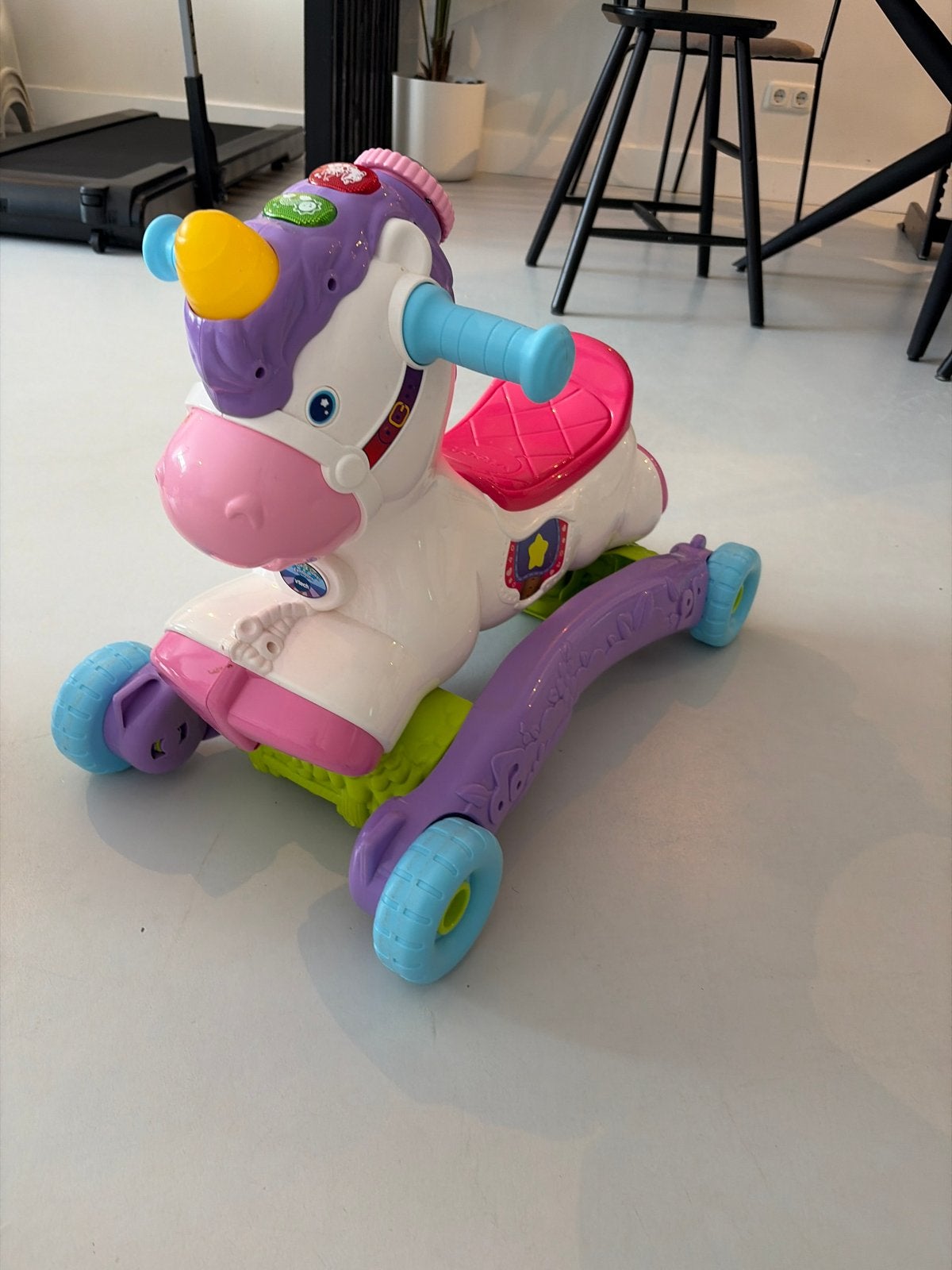 Vtech Eenhoorn Loopfiets/Loopwagen, Kinderen en Baby's, Ophalen, Gebruikt, Loopfiets