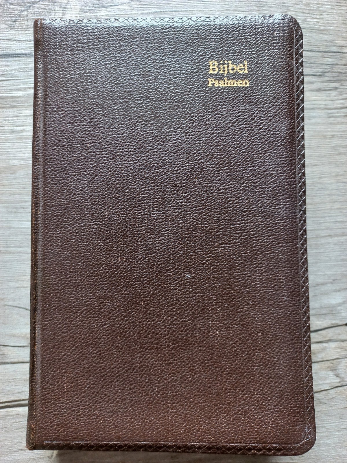 Zak Bijbeltje met Oude en Nieuwe Testament en Psalmen - Brui, Ophalen of Verzenden, Zo goed als nieuw, Christendom | Protestants