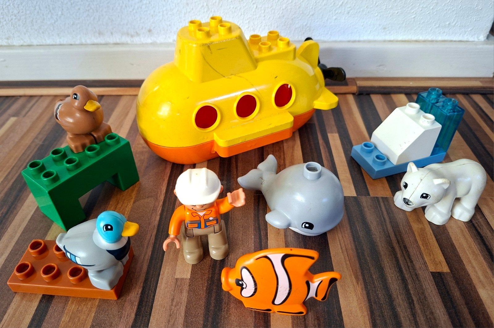 Duplo onderzeeër met dieren, Ophalen of Verzenden, Duplo