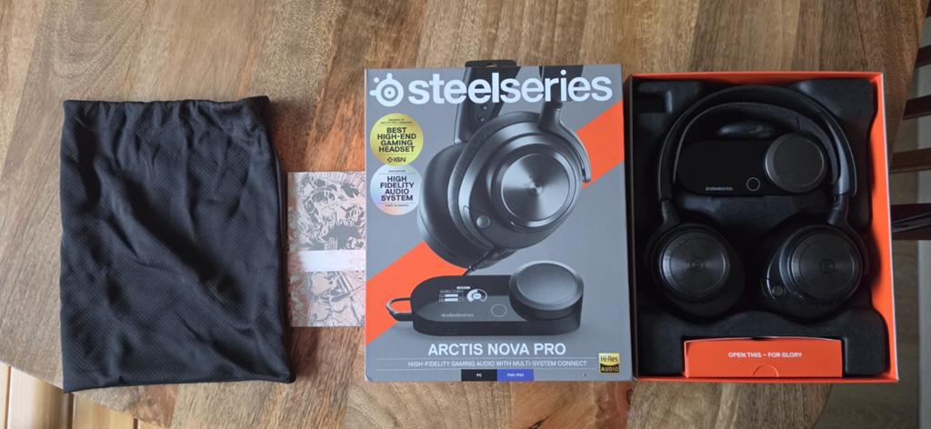 Steelseries Arctis nova pro wired + game dac., Ophalen, Gebruikt, Overige merken