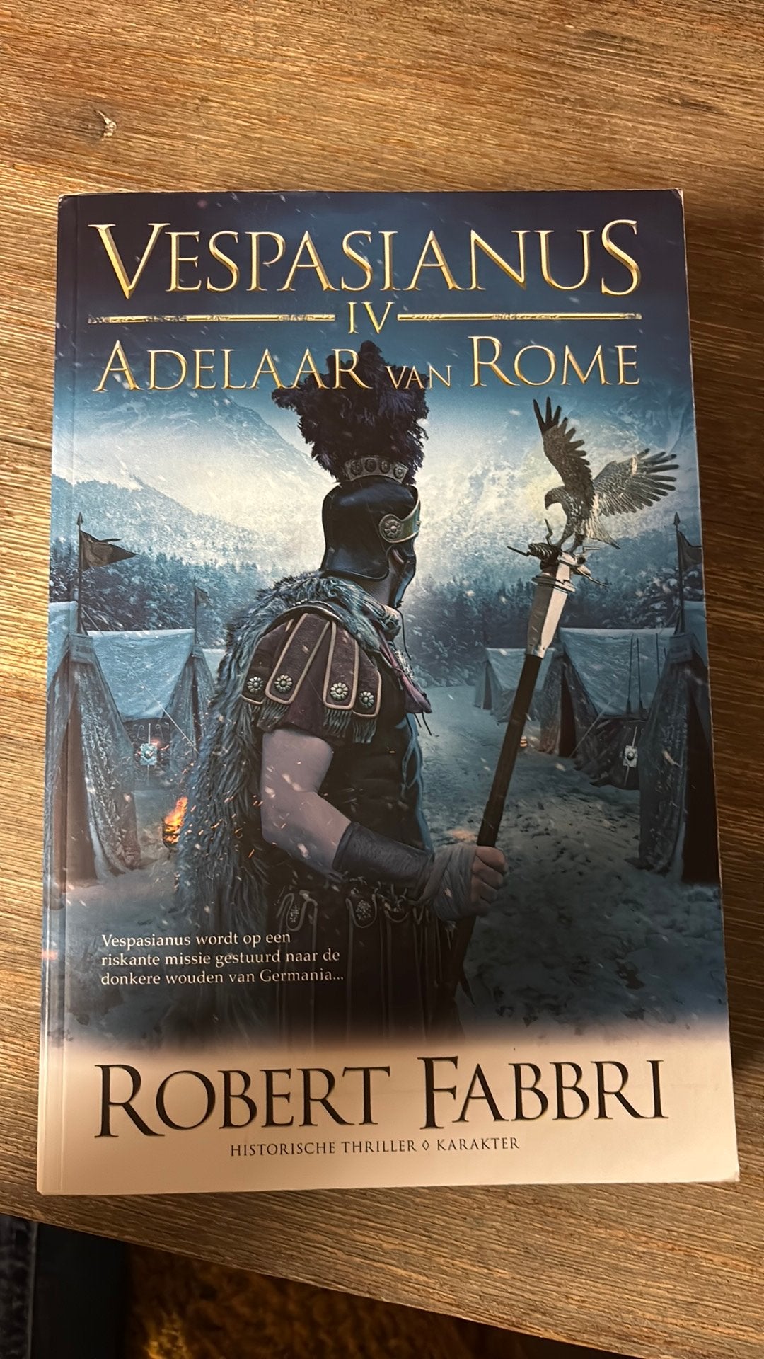 Robert Fabbri - Vespasianus IV: Adelaar van Rome, Ophalen of Verzenden, Gelezen