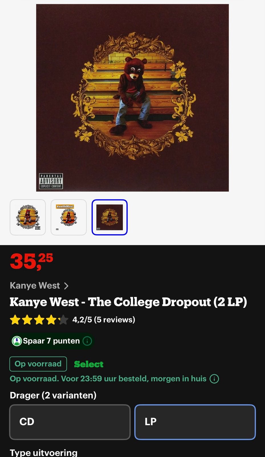 Kanye West - The College Dropout (2 LP) Vinyl, Cd's en Dvd's, Ophalen of Verzenden, Zo goed als nieuw, 12 inch, Dubbel-LP