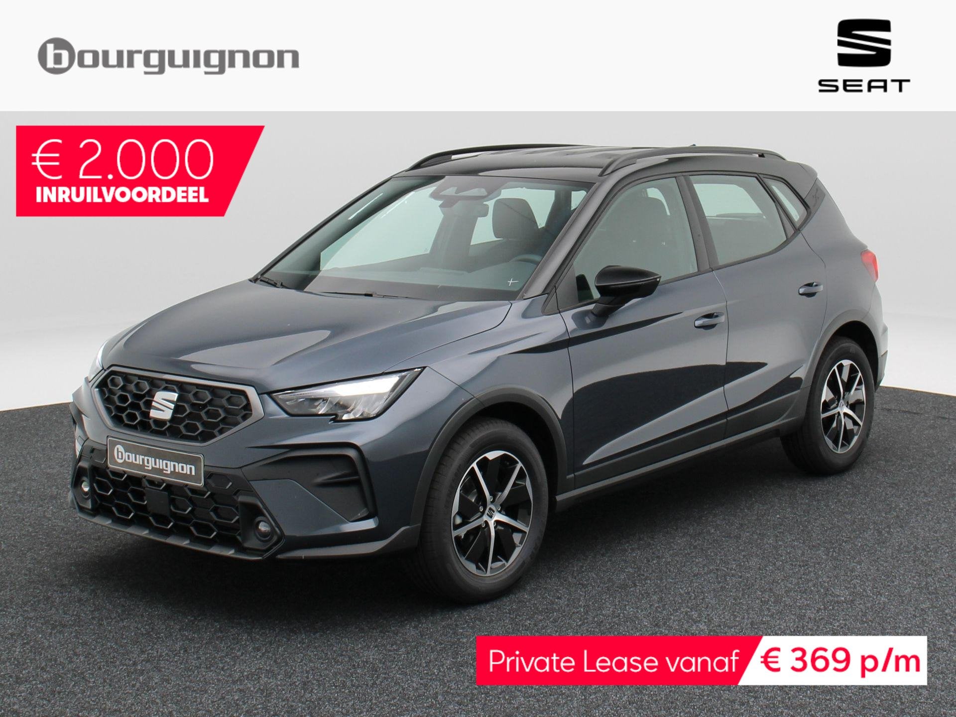 SEAT Arona Style 1.0 TSI 95 PK | Trekhaak | Parkeersensoren, Auto's, Seat, Voorwielaandrijving, Stof, 95 pk, 1088 kg