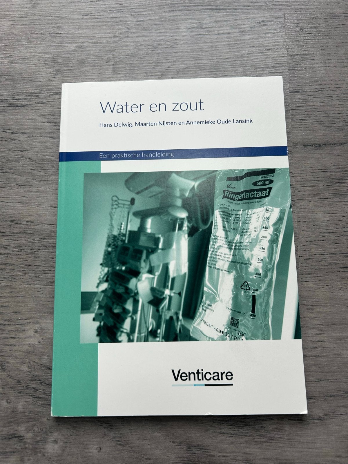 Venticare Water en zout - Praktische handleiding, Boeken, Studieboeken en Cursussen, Ophalen of Verzenden, Beta, Zo goed als nieuw