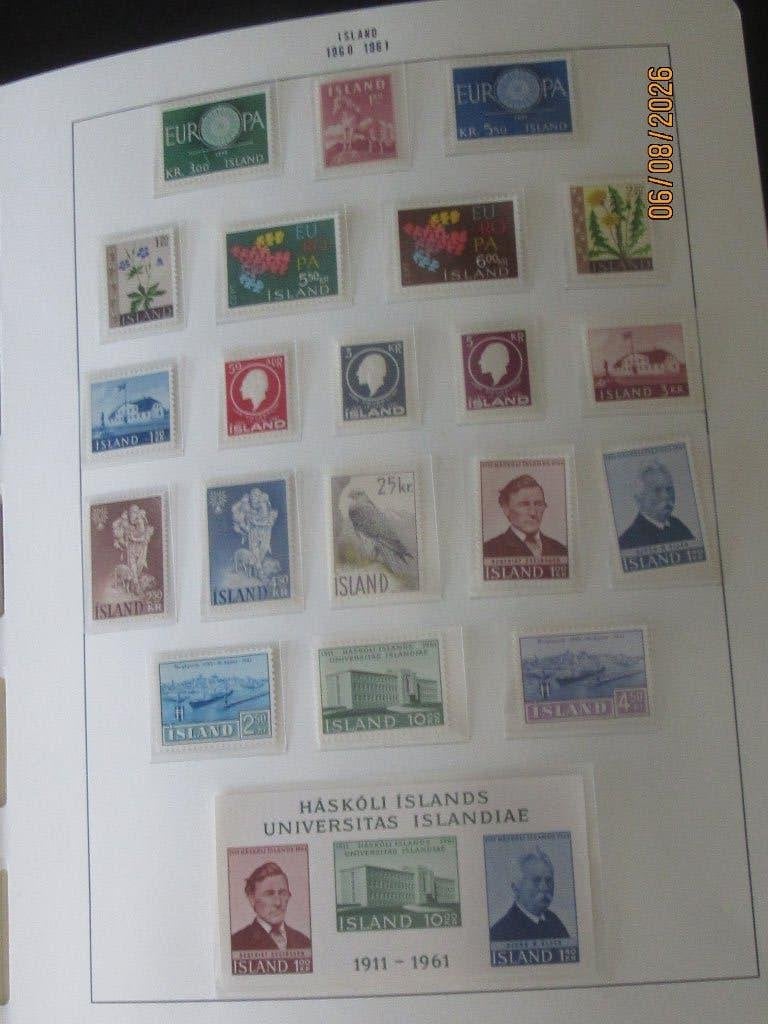 Nico Verzameling ijsland 1960/2007 + 2015 Postfris, Ophalen of Verzenden, Buitenland