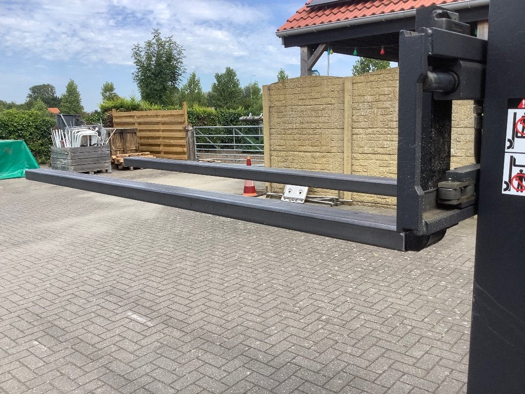 Verlenglepels heftruck stalen kokers, Ophalen, Nieuw, IJzer