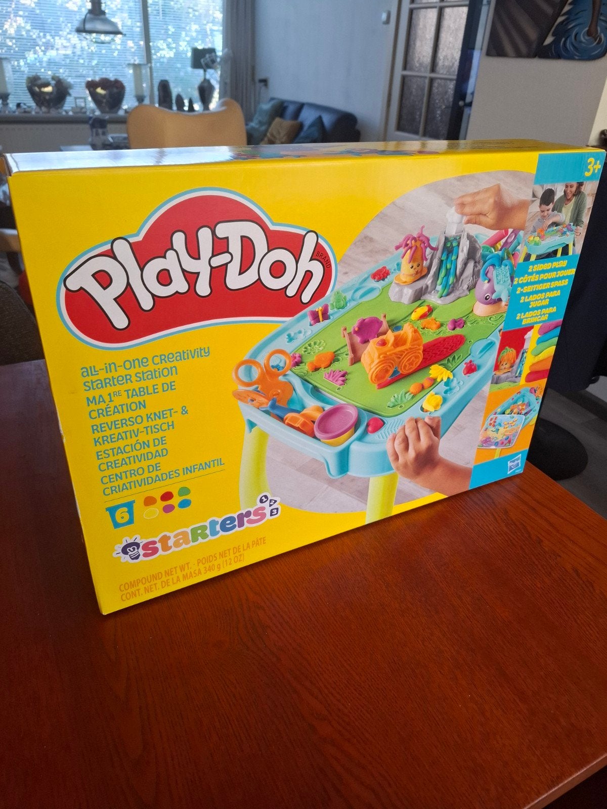 Play-Doh 2-in-1 Creatief Starters Station, Kinderen en Baby's, Speelgoed | Educatief en Creatief, Nieuw, Knutselen, Ophalen of Verzenden