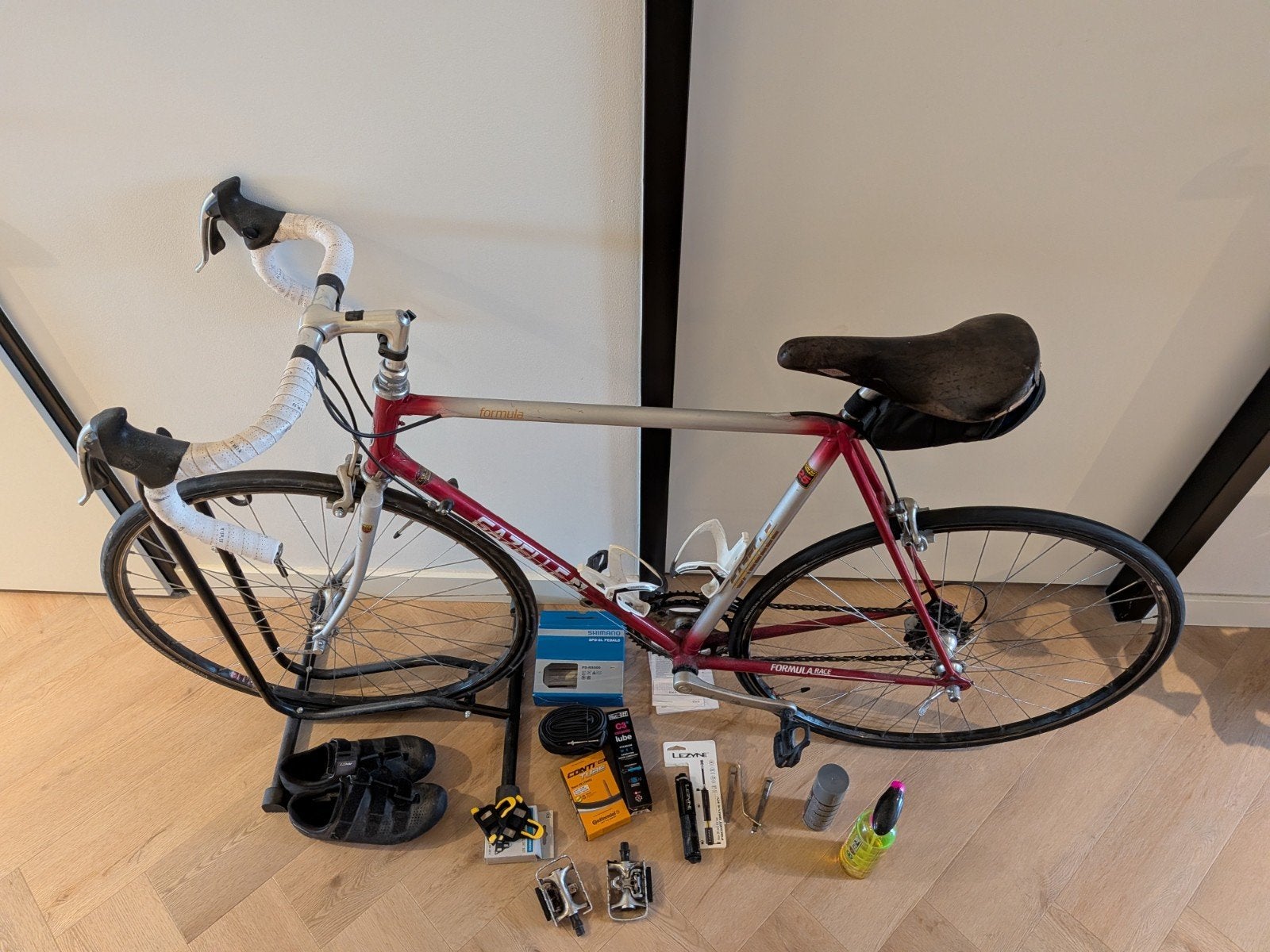 Gazelle Formula vintage racefiets - 58 cm - Reynolds 525, Ophalen