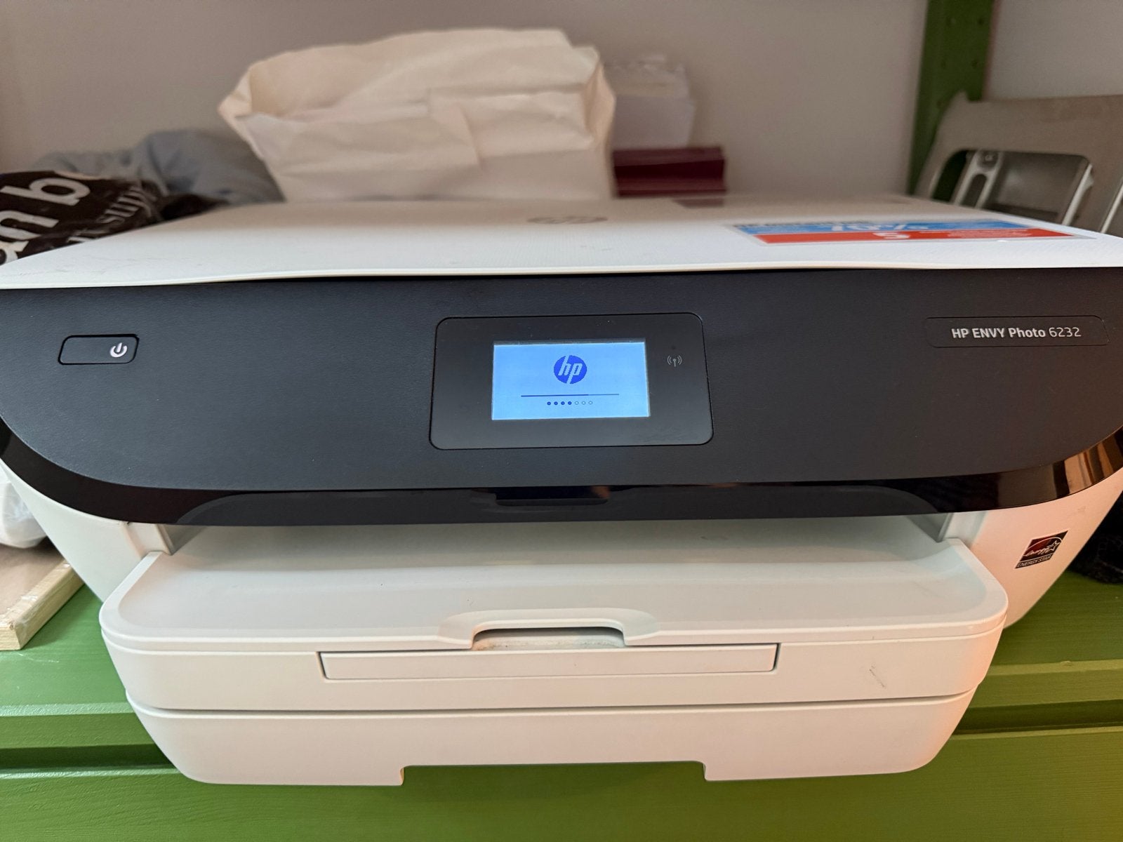 HP printer model Envy Photo 6232, Computers en Software, Ophalen, Zo goed als nieuw