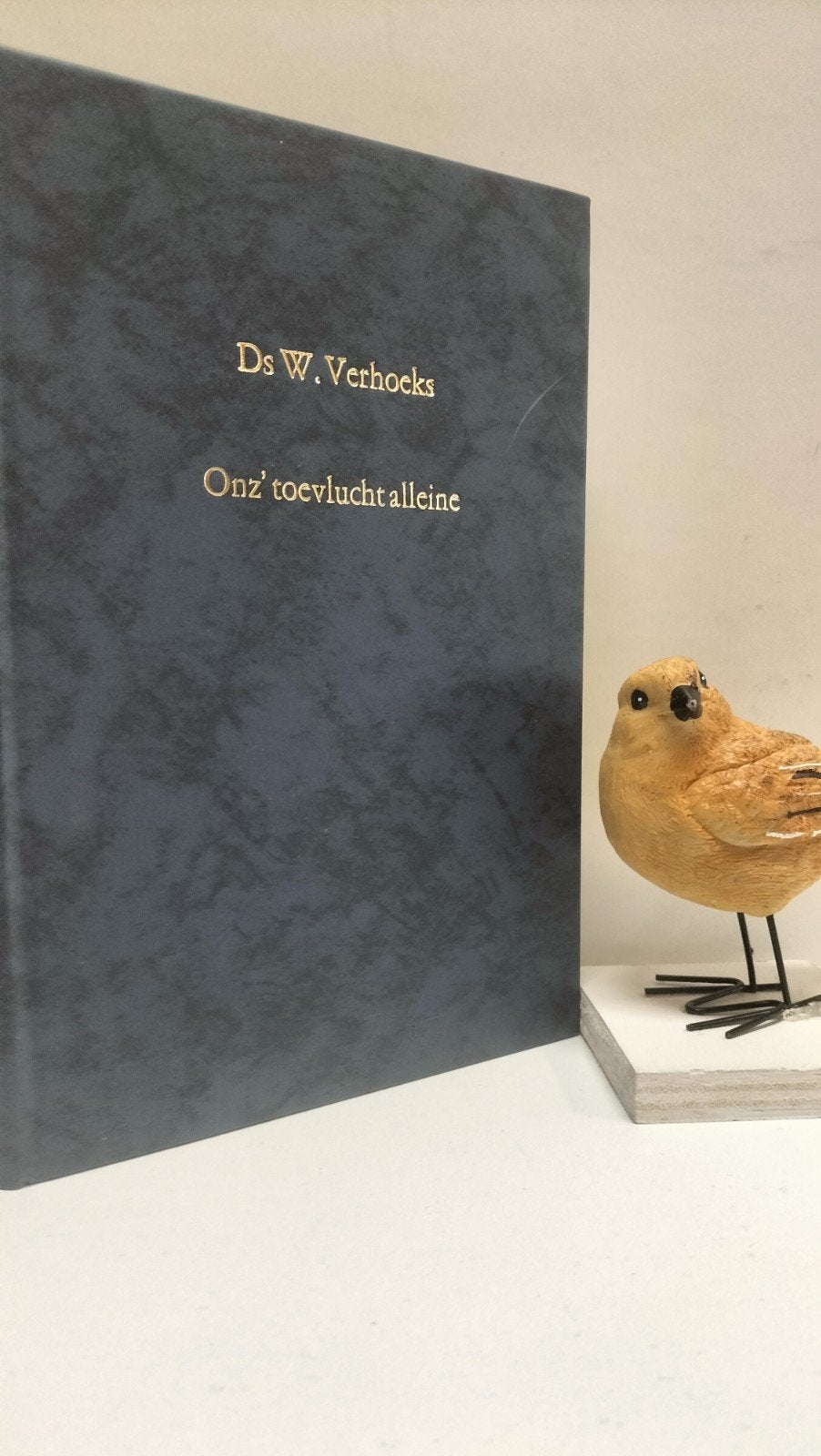 Verhoeks, Ds. W.; Onz’toevlucht alleine, Ophalen of Verzenden, Gelezen, Christendom | Protestants