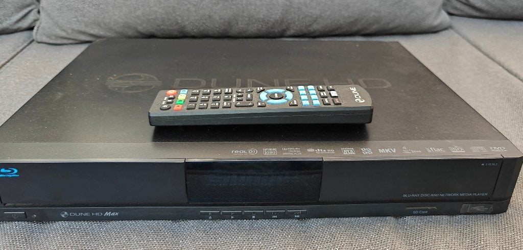 Dune HD Max Mediaplayer, Ophalen of Verzenden, Gebruikt, HDMI, 500 tot 1500 GB