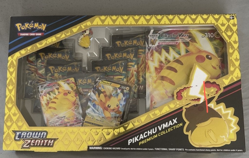 Crown Zenith Pikachu Vmax Box, Ophalen of Verzenden, Nieuw, Boosterbox