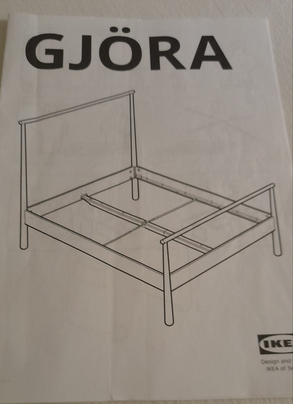 GJORA BED 140 x 200, Ophalen, Gebruikt, Hoogslaper, 140 cm