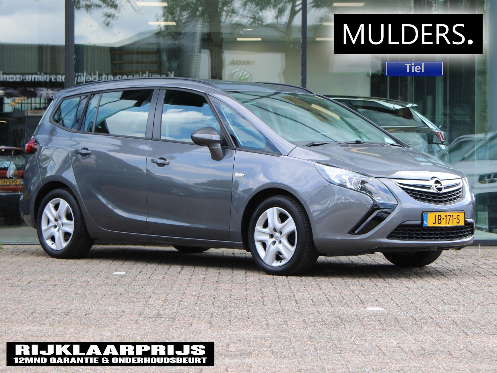 Opel Zafira Tourer 1.4 Edition | Navi / Airco / Cruise, Auto's, Stof, Gebruikt, 4 cilinders, Origineel Nederlands