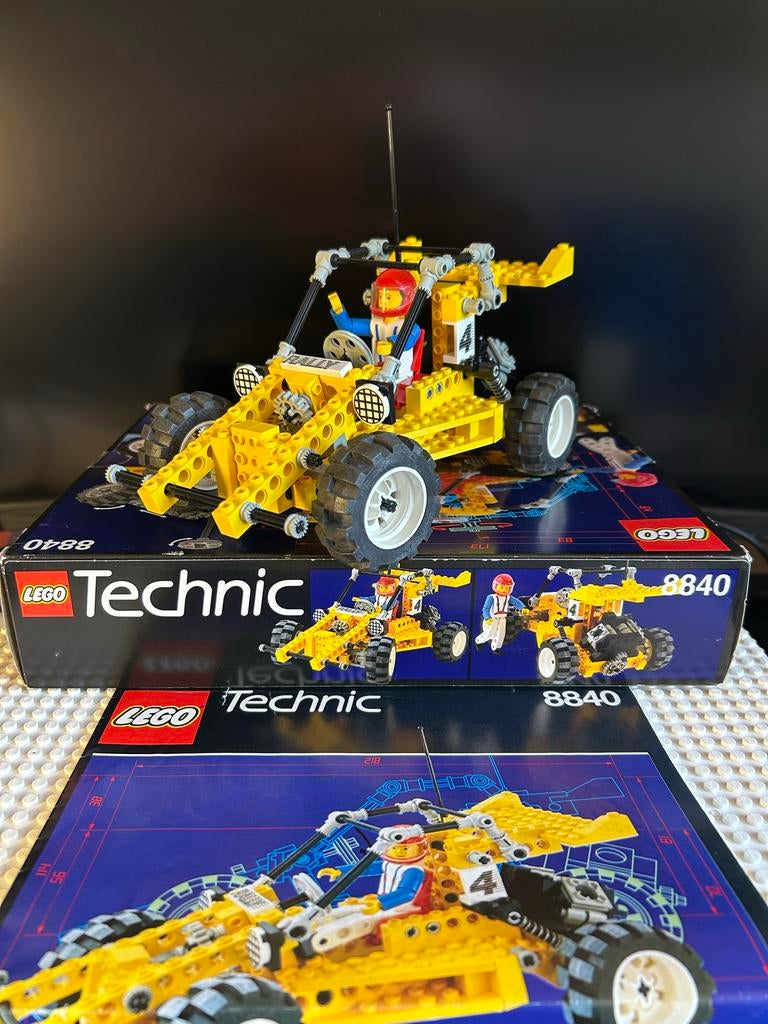 Lego Technic 8840 Rally Racer - compleet, Kinderen en Baby's, Gebruikt, Lego, Ophalen of Verzenden, Technic
