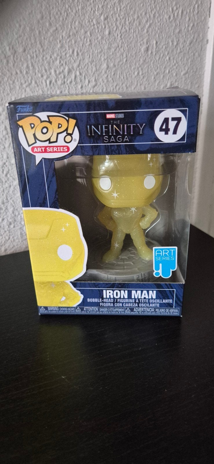 Funko Pop! Art Series 47 Marvel Studios Ironman, Ophalen of Verzenden, Zo goed als nieuw