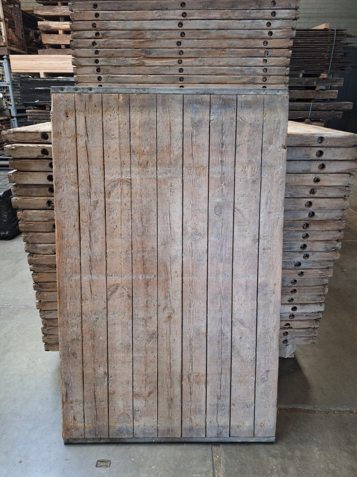 grenen  steenschotten  85x135cm vloer vlonder, Ophalen of Verzenden, Velsenstraat  2, Info@kanzohandelsonderneming.nl, Hout