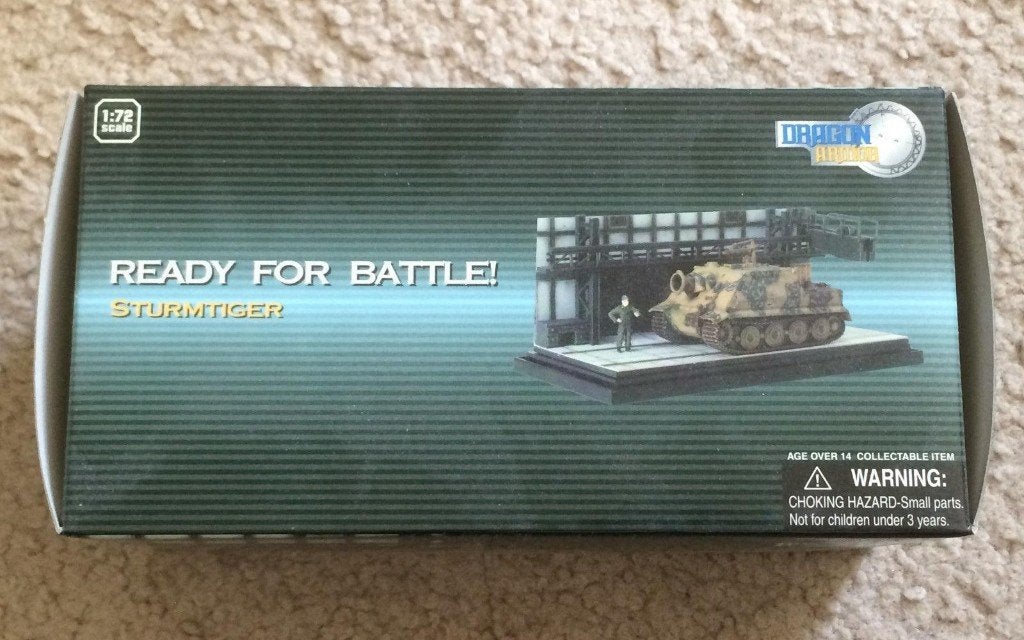 Dragon Armor 1/72 SturmTiger 60234 Ready for battle diorama, Ophalen of Verzenden, Nieuw, 1:35 tot 1:50, Diorama