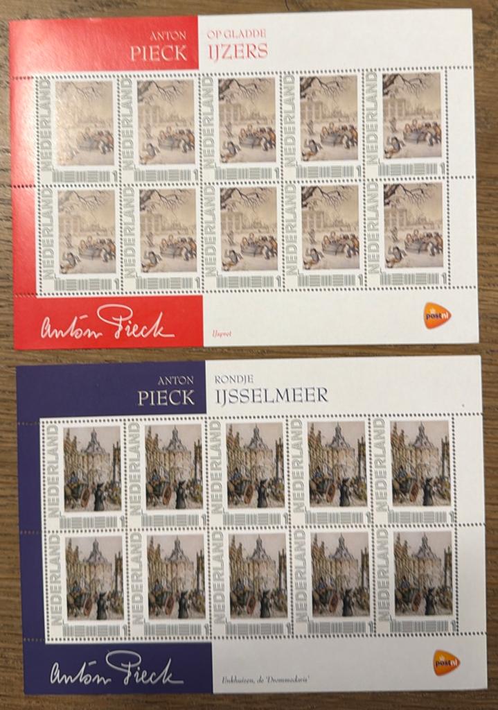 Postzegels pf. Anton Pieck, Postzegels en Munten, Postzegels | Nederland, Ophalen of Verzenden, Na 1940, Postfris