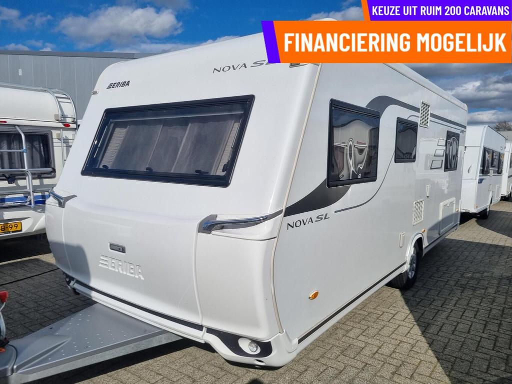 Eriba 541 SL nova ENKELE BEDDEN + MOVER + VLOERVERWARMING, Caravans en Kamperen, Rondzit, 7 tot 8 meter, Bedrijf, Eriba
