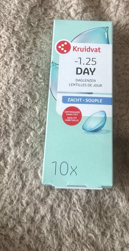 3x Kruidvat Daglenzen -1.25 (30 stuks), Sieraden, Tassen en Uiterlijk, Uiterlijk | Cosmetica en Make-up, Ophalen of Verzenden