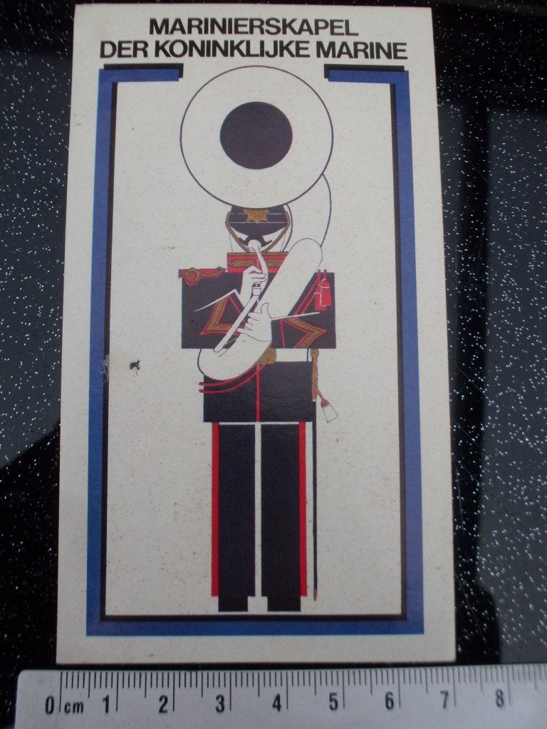 sticker marinierskapel der koninklijke marine logo embleem, Verzenden, Zo goed als nieuw, Bedrijf of Vereniging