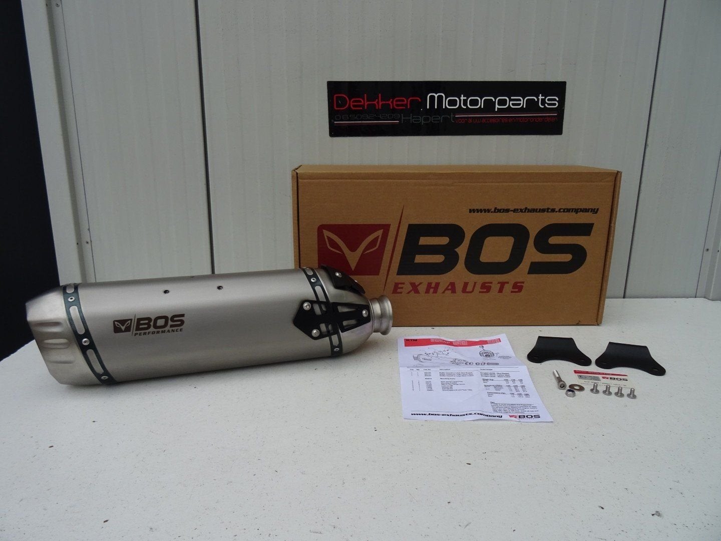 Bos Desertfox Sport Demper KTM 1050 / 1190 / 1290 Adventure, Motoren, -, -, Nieuw, Ophalen of Verzenden