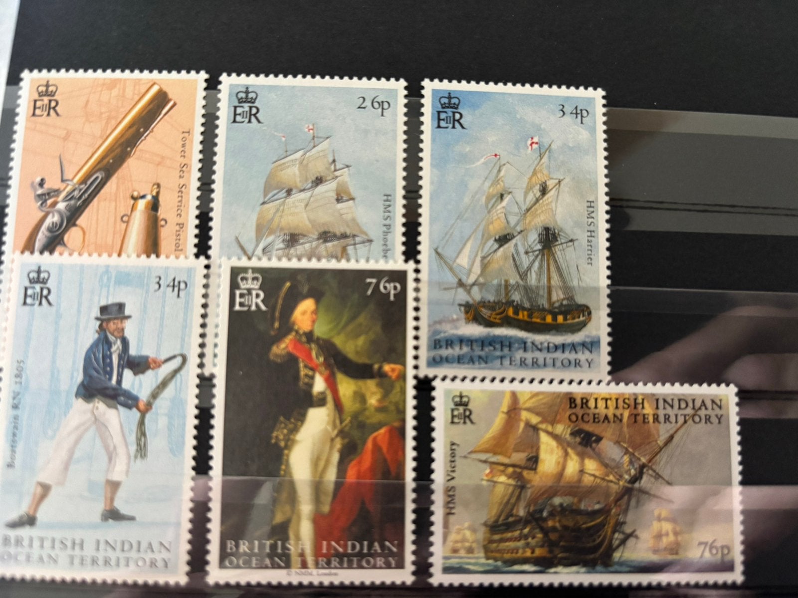 Schepen, Britt Indian ocean’s territory 2005, Postzegels en Munten, Ophalen of Verzenden, Postfris, Overige thema's