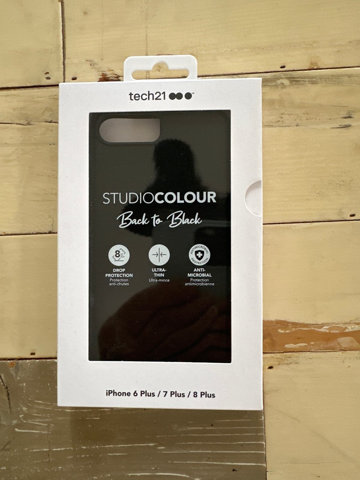 Tech21 iPhone hoesje voor iPhone 6 Plus, 7 en 8 Plus, Zwart, Overige merken, Nieuw, Hoesje of Tasje