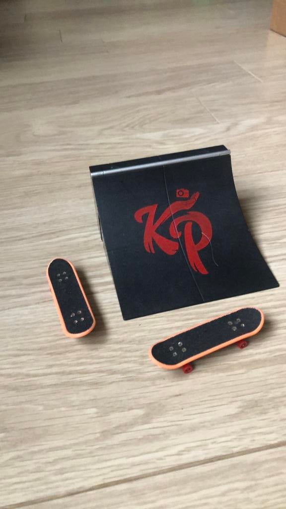 Vinger skateboard, Ophalen, Zo goed als nieuw
