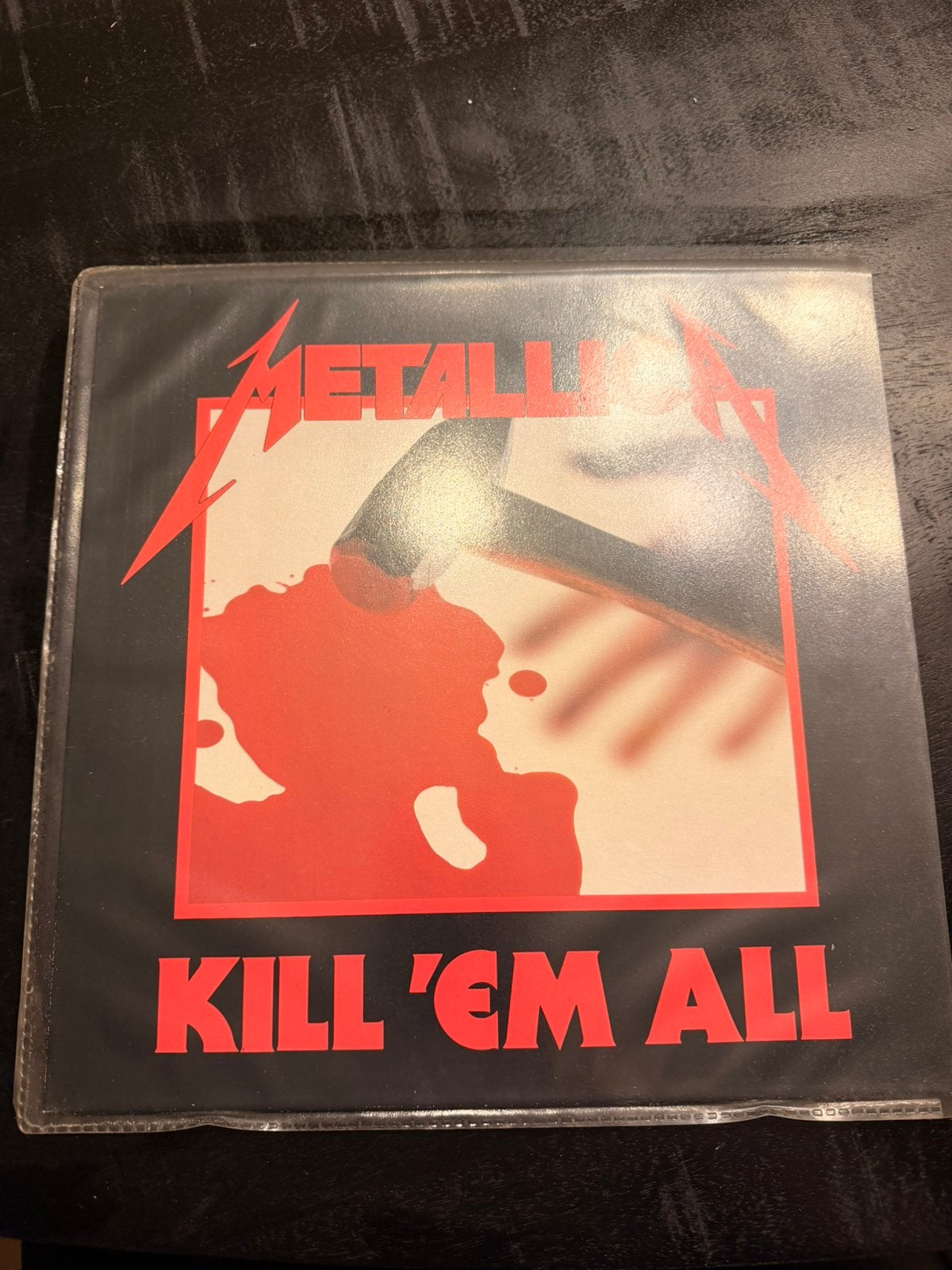 Metallica - Kill 'Em All LP (1983) - Originele Persing, Cd's en Dvd's, Gebruikt, 1980 - 1989, Ophalen of Verzenden, 12 inch