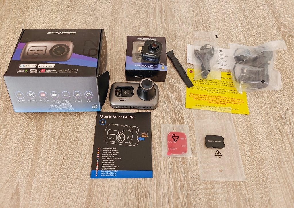 Prachtige complete Nextbase 622GW Dashcam set te koop, Ophalen of Verzenden