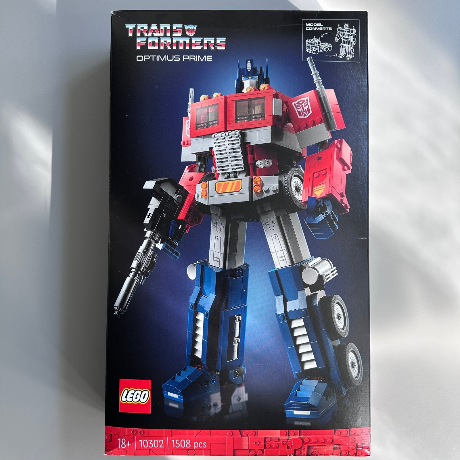 LEGO Transformers Optimus Prime 10302 Nieuw in doos, Ophalen, Nieuw, Overige merken
