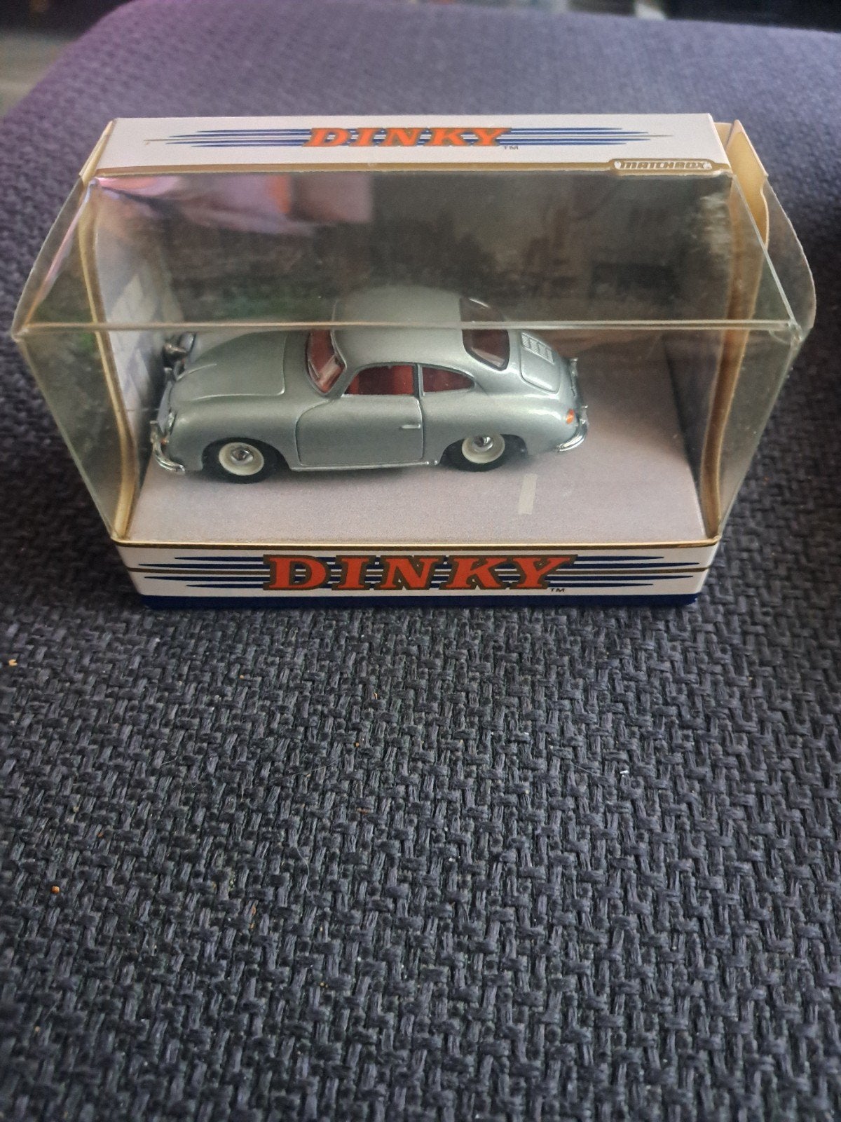 dinky toys matchbox model porsche 356 a coupe bp4, Gebruikt, Auto, Dinky Toys, Ophalen of Verzenden