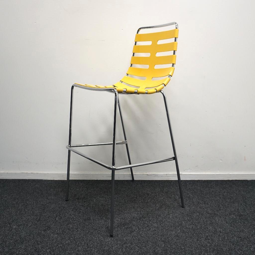 Casprini Body to Body Barkrukken | Designkruk | Geel, Huis en Inrichting, Barkrukken, -, 60 tot 90 cm, Ophalen of Verzenden, -