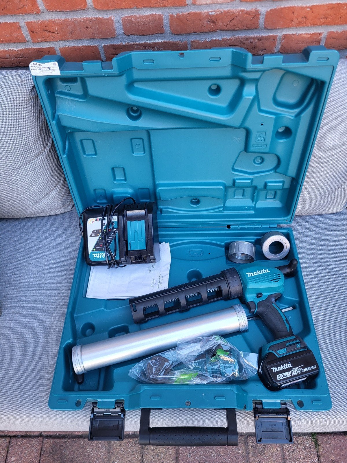 Makita DCG180 Elektrische Kitspuit - Compleet, Doe-het-zelf en Verbouw, Gereedschap | Handgereedschap, Ophalen
