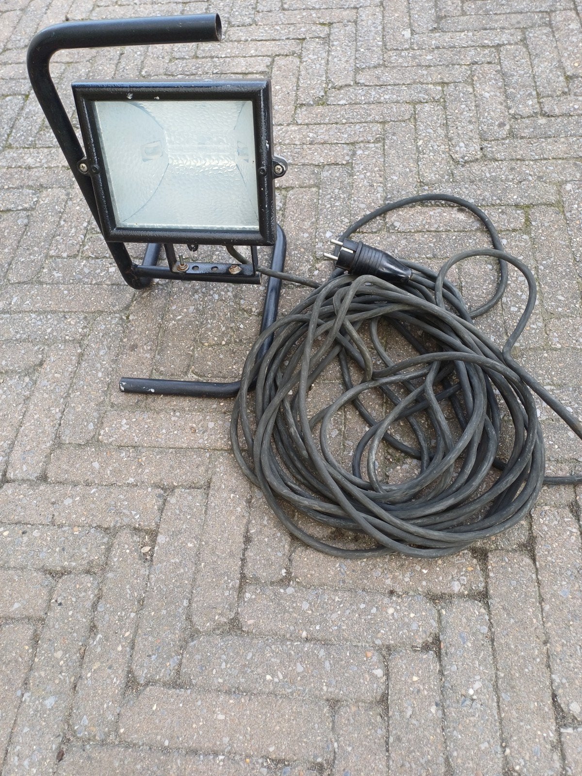 Draagbare Halogeen Bouwlamp 500-1000W, Ophalen