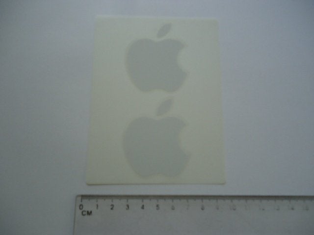 sticker APPLE LOGO origineel een nieuw plastic, Verzenden, Zo goed als nieuw