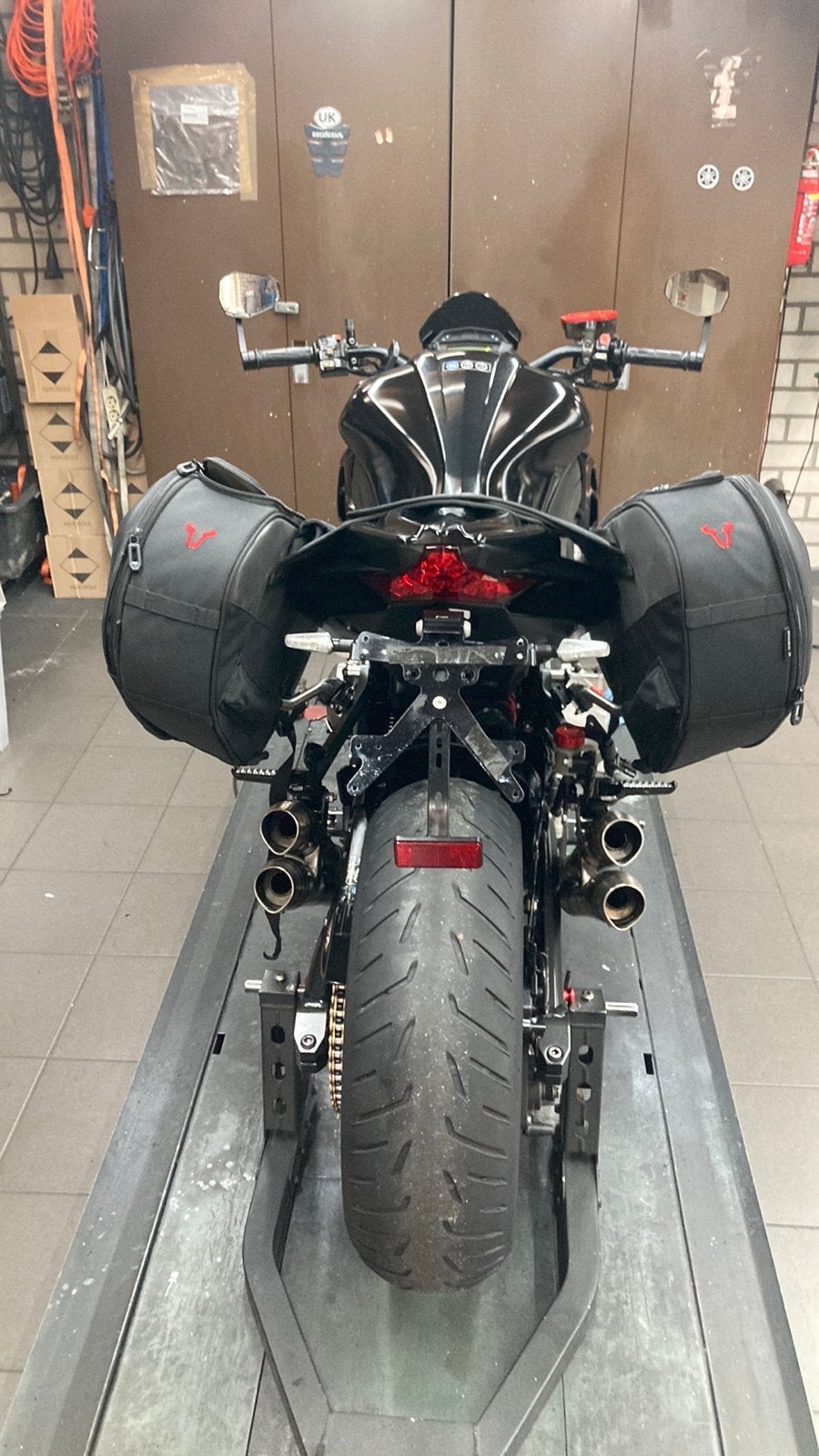 Kawasaki Z1000 SW Motech Blaze Zadeltassen, Ophalen of Verzenden, Gebruikt