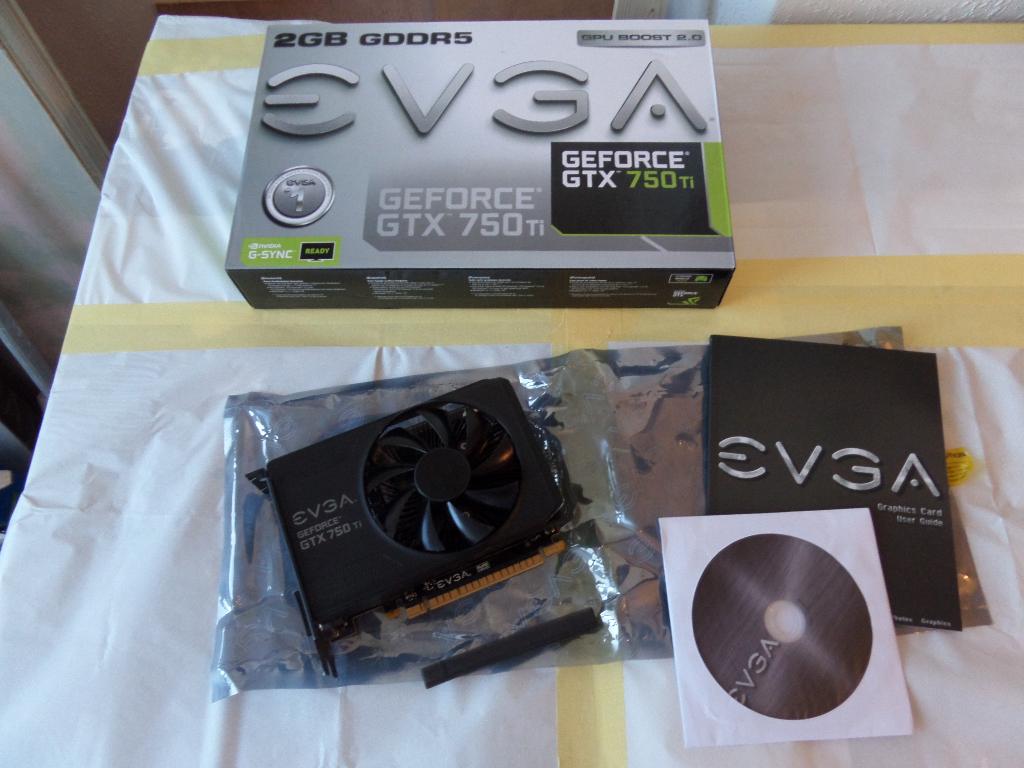 EVGA GTX750 TI -2GB GDDR5, Computers en Software, Videokaarten, Ophalen, PCI-Express 3, Gebruikt, HDMI