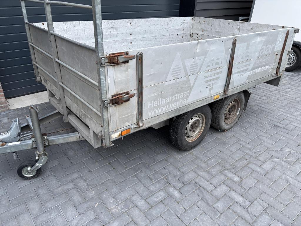 Plateauwagen aanhanger aanhangwagen tandemasser opknapper, Gebruikt