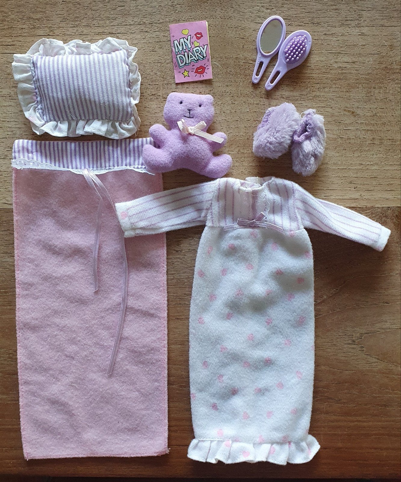 Barbie Bedtime Fashion Pack, 1994, Ophalen of Verzenden, Zo goed als nieuw, Jongen of Meisje